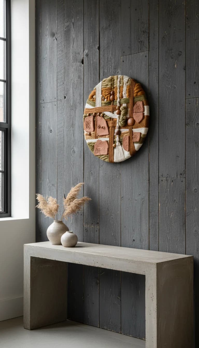 Artisanal Wall Art in a new setting